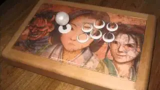 jUtmAN22! Custom Arcade Stick Guwange CAVE XBOX 360 Wireless Seimitsu Sanwa