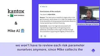 Mike AI analyzing customer risk profiles | Kantox success story