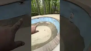 Abandoned Pool For 6 Years- Free Form Shape Vinyl Swimming Pool Liner Installation
