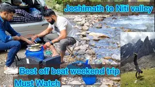 Joshimath to Niti valley EP2 #travel #explore #trending #viral #mountains #uttrakhand #cooking #food