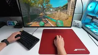 CS2 25k Premier - Testando o MOUSEPAD SUPERFRAME PRO + REVIEW (POV OLED 360hz)