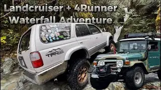 Seeking the best waterfalls on Vancouver island in old Toyotas