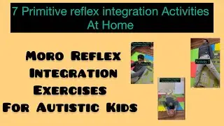 Moro Reflex integration Exercises for Autistic kids l Primitive reflex Asd #autism #asd #autistic