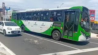 MOVIMENTAÇÃO DE ÔNIBUS NA AVENIDA NOSSA SENHORA DE FÁTIMA 