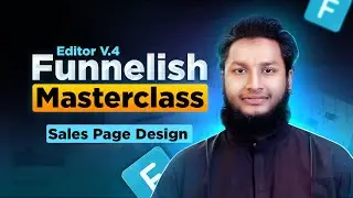 Funnelish Version 4 Editor Tutorial | Ultrasonic Skin Scrubber Premium Sales Page Design
