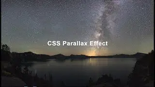 CSS Parallax Effect | HTML | CSS only | No JavaScript | - Scripton