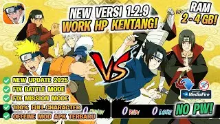 RILIS UPDATE v1.2.9 ! WORK Spek Kentang ! Main NARUTO: Ultimate Ninja Storm OFFLINE Terbaru 2025 !