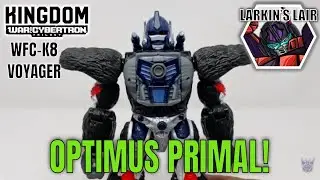 Transformers Kingdom Voyager Optimus Primal Review WFC-K8 (Retail Release), Larkin's Lair