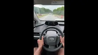 Тест разгона Toyota Prius LE 2025 года