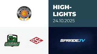 24.10.2025 - Highlights - Erding Gladiators vs. Deggendorfer SC