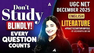 UGC NET English Literature | UGC NET English Study Plan By Aishwarya Mam