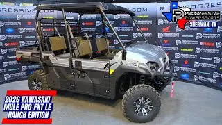 NEW 2026 KAWASAKI MULE PRO-FXT 1000 LE RANCH EDITION Side by Side UTV For Sale In Sherman, TX
