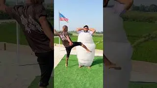 Testing If Bubble Wrap Can Stop a Kick! #america