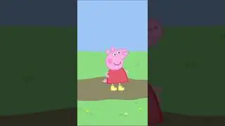 Peppa Jumps in a Muddy Puddle #shorts