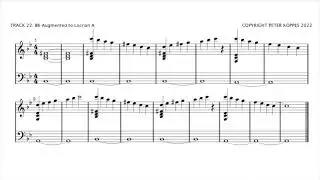 Bb Augmented to Locrian A