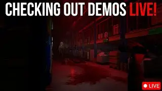 Checking out some Demos from Steam NextFest - Horror Edition - LIVE!