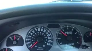 2003 Mach 1 full exhaust 0-100