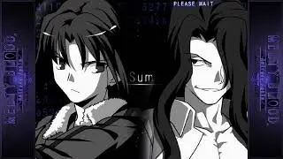 Melty Blood Actress Again Current Code Arcade Mode (Shiki Ryougi)