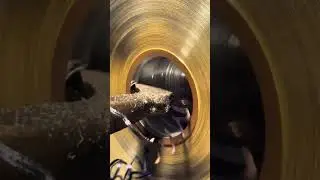 Making wheel stopper Nahb on lathe machine 02 #manufacturinglatheprocess #welding #weldwheels #lathe