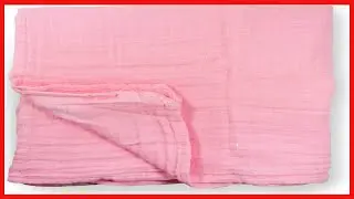Cute New York Solid Muslin Cotton Blanket (Baby Pink) 47