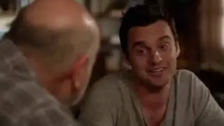 New Girl: Nick & Jess 2x24 #6 (Nick tells Bob that he likes Jess)