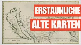 Unglaubliche alte Karten