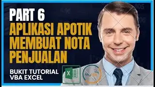 Cara Membuat Nota Penjualan Pada Aplikasi Apotik  Menggunakan Crystal Report di VBA Excel || Part 6