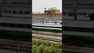 N Scale handmade Italian ETR 500 FS from New Ray toy train