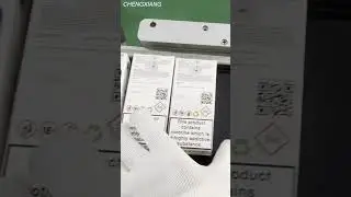 Tax band labeling machine丨Hot melt glue tax stamp label applicator