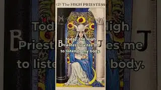 The High Priestess-Journal Reflection #palmtreetarot #dailyreflection #dailytarot
