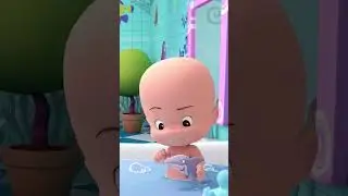 Bath Time Song Fun! 🚿🎶 #CleoandCuquin #Cuquin