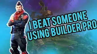 I BEAT SOMEONE WHO WAS USING BUILDER PRO- FASTEST STANDARD BUILDER (Fortnite Battle Royale)