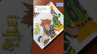 Sora, Donald, & Goofy from KH2! #art #kingdomhearts #sora