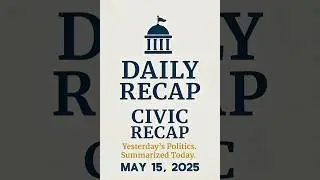 SCOTUS, protests, vaccine policy & UAE deal &ndash; May 15 #CivicRecap #news #politics