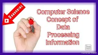Chapter no 1 Data information processing