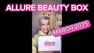 ALLURE BEAUTY BOX, MARCH 2025 UNBOXING!! #allurebeautybox