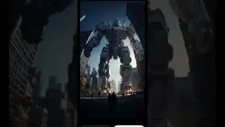 #scary #art robot man