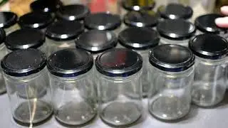 Absovetu 20er Set Einmachgl&auml;ser mit Schraubdeckel 350ml, Genau die richtige Gr&ouml;&szlig;e f&uuml;r Obst und Gem&uuml;s