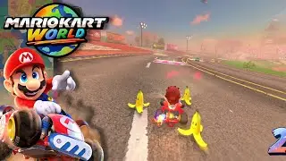 SNES Mario Circuit/Peach Stadium Intermission - Mario Kart World
