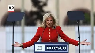 Jill Biden in Paris to commemorate U.S. rejoining UNESCO