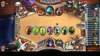 Hearthstone season 21 gameplay - Warlock zoo (Hobgoblin & Reliquary Seeker)