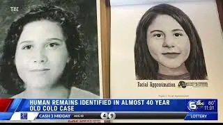 Human remains identified in almost 40 year old cold case