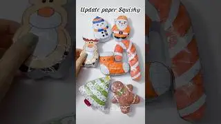Update paper squishy Noel/ liam channel diy #liamchannel #diy #papercraft