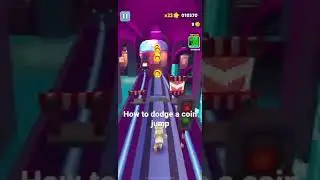 How to dodge a coin jump | Subwaysurfers