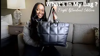 What's In My Tote Bag ? Flight Attendant Edition. Target Bag. Day in The Life of a Flight Attendant