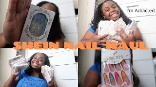 Shein Press On Nails Haul|Tailahthon Day 2|TailahHearts