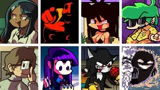 Suspai but Every Turn a Different Character Sings 🎶 (FNF Suspai but Everyone Sings It)
