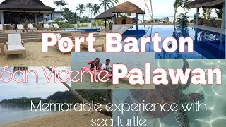 Port Barton, Palawan. Memorable experience with sea turtle..
