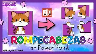 Elabora ROMPECABEZA en Power Point | Rompecoco en PPT | Zukistrukis | Miss Kathy