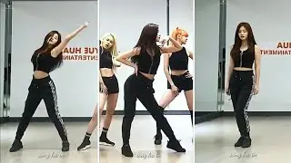 [SIHYEON EVERGLOW] Mirror Focus Fancam DUN DUN Dance Practice